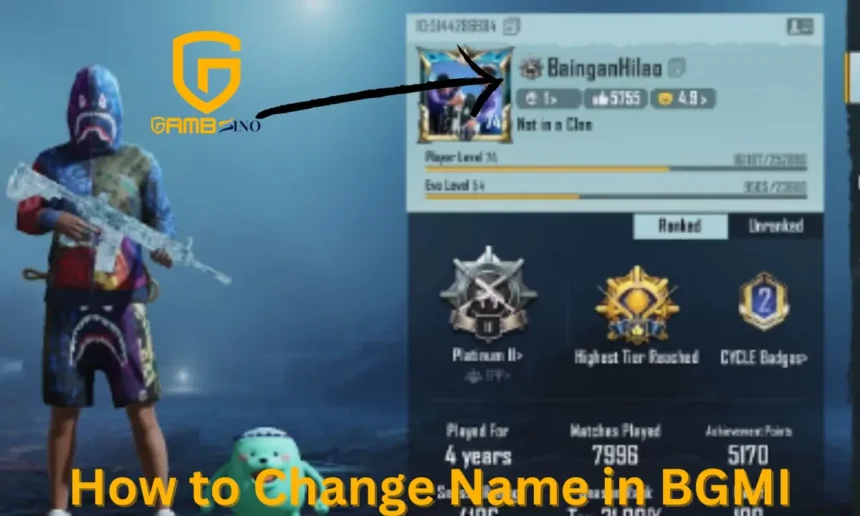 How to Change Name in BGMI