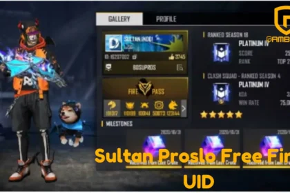 Sultan Proslo Free Fire UID