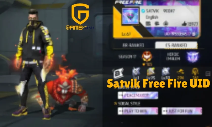 satvik free fire uid