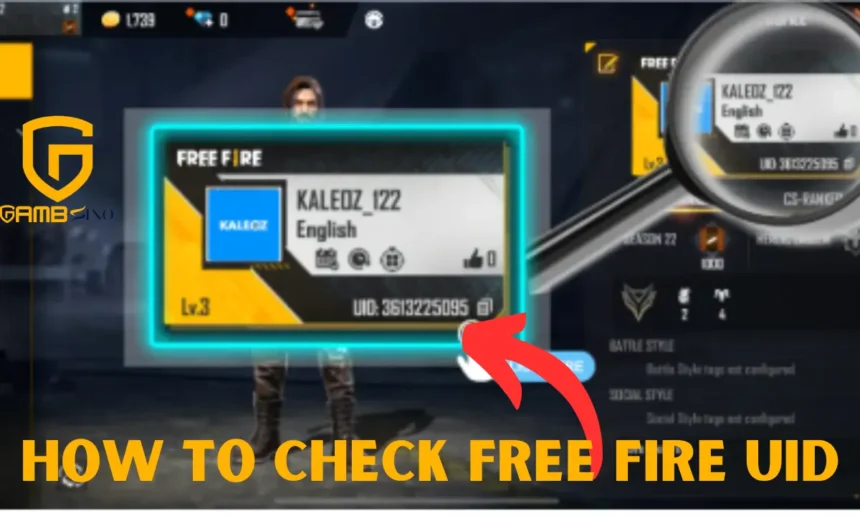 how to check free fire uid