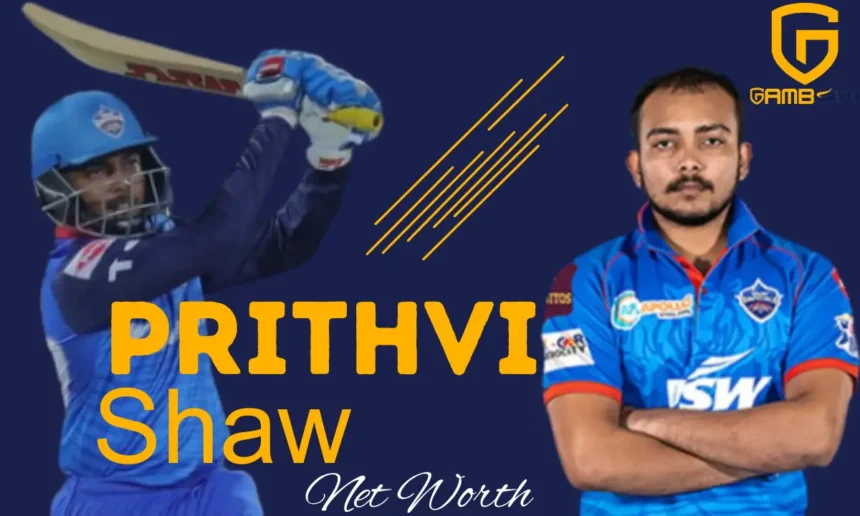 Prithvi Shaw Net Worth