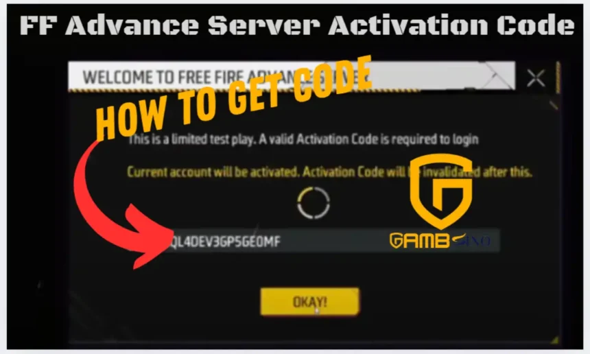 free fire advance server activation code