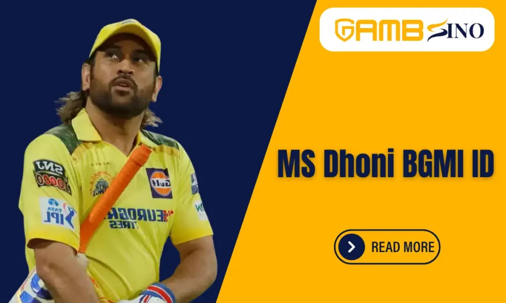 MS Dhoni BGMI ID
