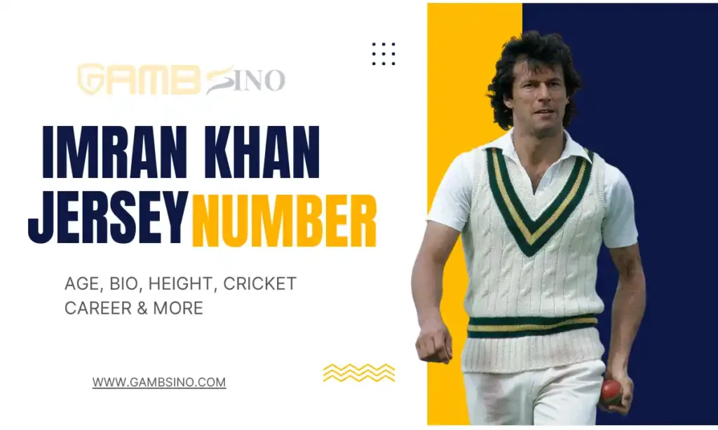 Imran Khan Jersey Number
