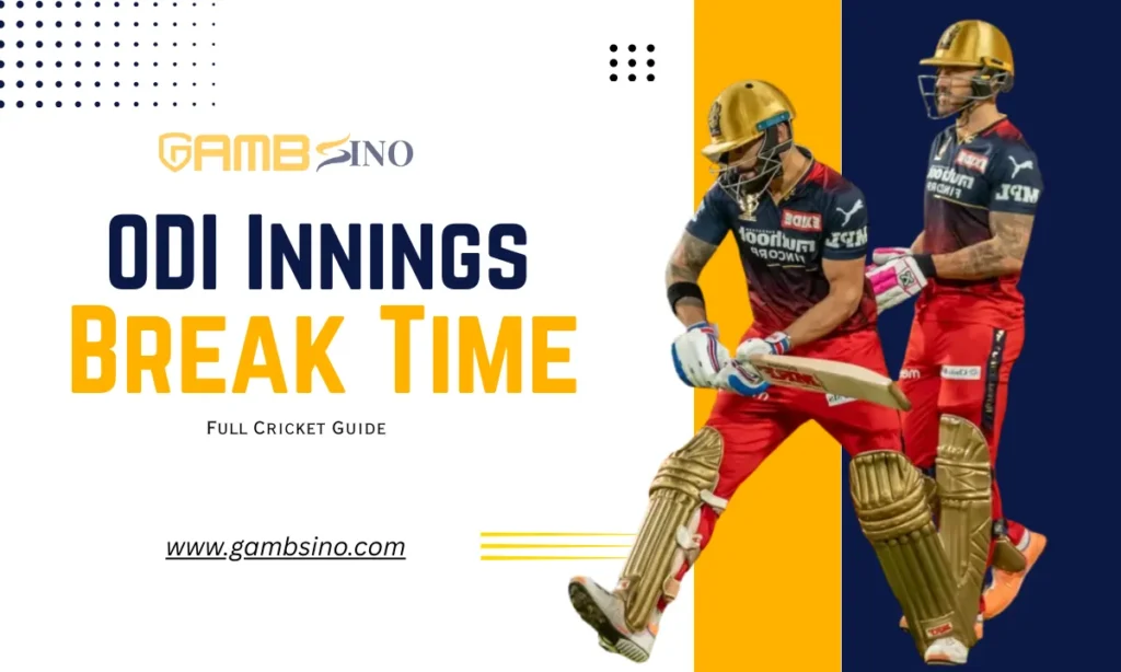 ODI Innings Break Time