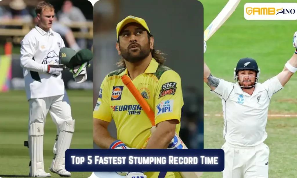 Top 5 Fastest Stumping Record Time