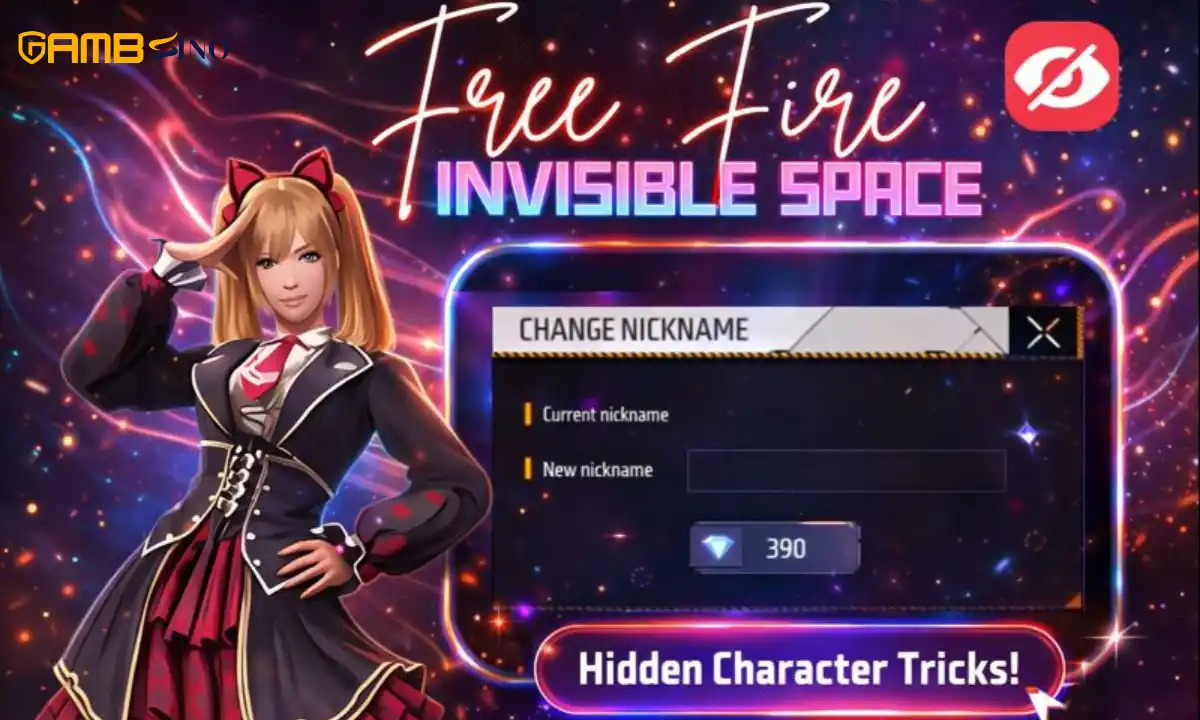 Free Fire Invisible Name Technique: Complete Guide 2026 - GambSino