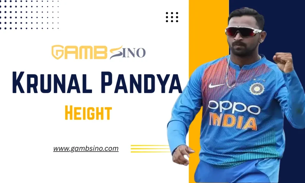 Krunal Pandya Height, Weight & Physical Appearance