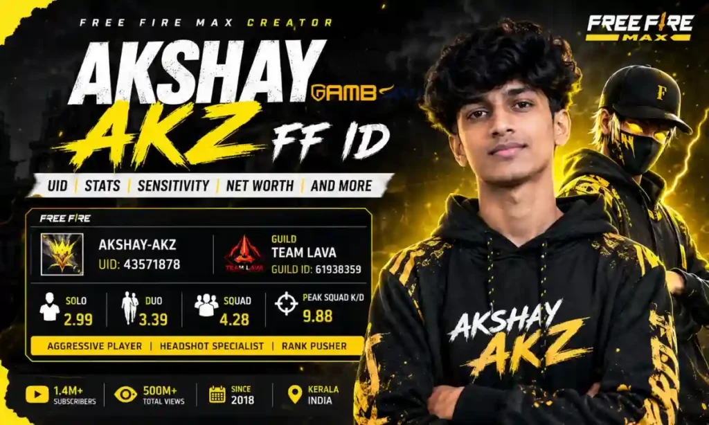 Akshay AKZ FF ID