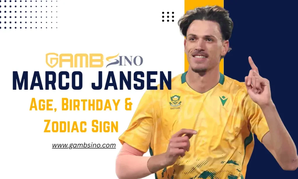 Marco Jansen Age, Birthday & Zodiac Sign