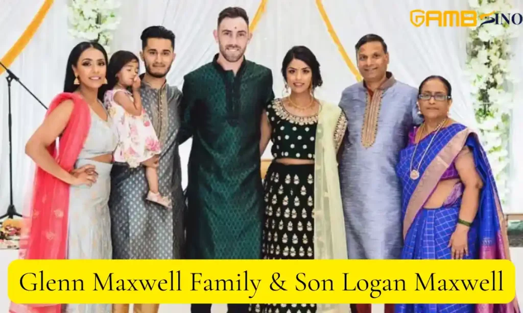 Glenn Maxwell Family & Son Logan Maxwell