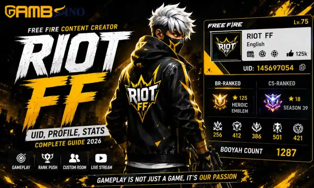 Riot FF UID