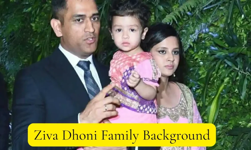 Ziva Dhoni Family Background