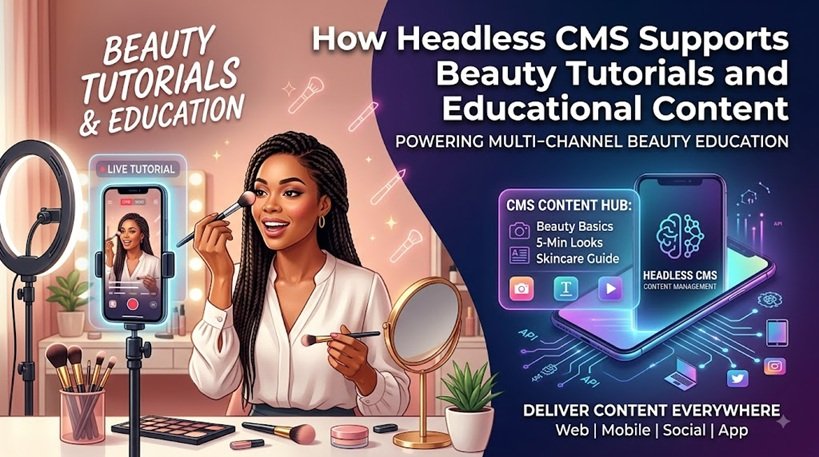 How Headless CMS Supports Beauty Tutorials and Educational Content