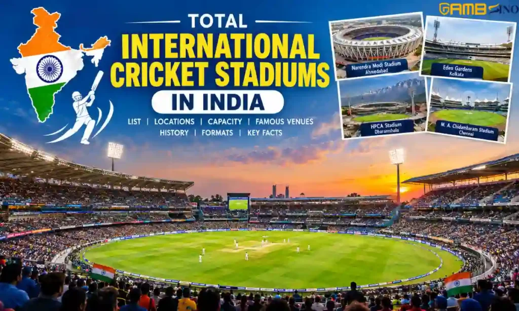 Total International Cricket Stadium in India