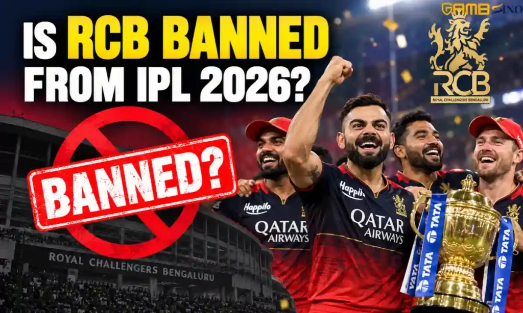 Is RCB Banned From IPL 2026