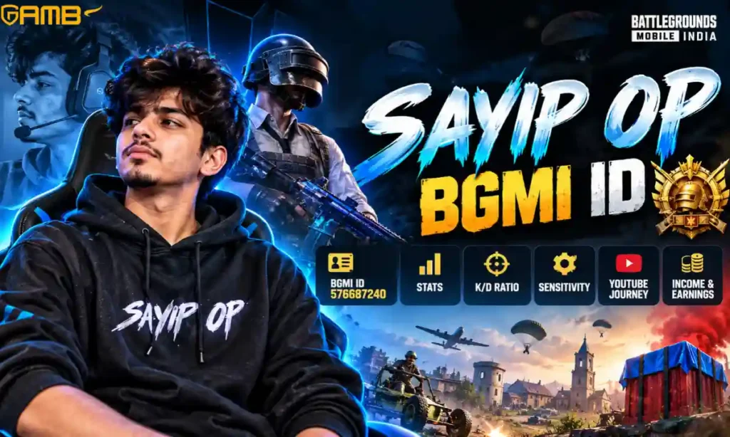Sayip OP BGMI ID