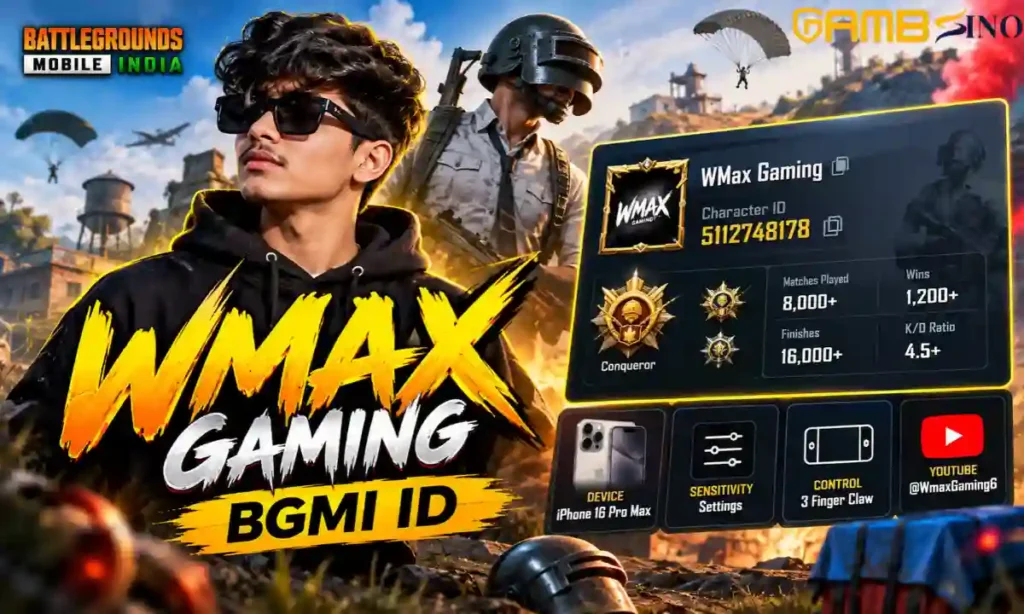 WMax Gaming BGMI ID
